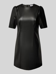 Minikleid in Leder-Optik Modell 'HILL' von Noisy May Schwarz - 45