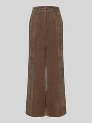Relaxed Fit Cordhose seitliche Eingrifftaschen Modell 'ALEXIS' von CAMBIO - 30