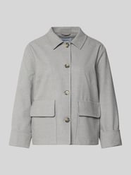 Żakiet o kroju regular fit z kieszeniami z patką od More & More - 17