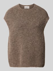 Bezrękawnik o kroju relaxed fit z mieszanki wełny od Marc O'Polo - 19