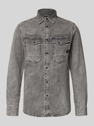 Slim Fit Jeanshemd mit Brusttaschen Modell 'Dakota' von G-Star Raw - 4