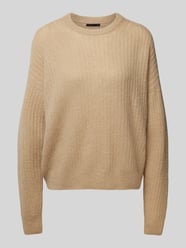 Gebreide pullover van alpacamix, model 'DOANIE' van Drykorn - 1