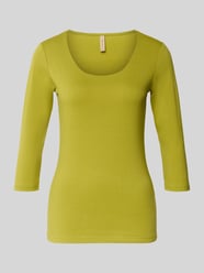 T-shirt z rękawem o dł. 3/4 Model 'Pylle' od Soyaconcept - 4