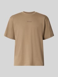 Relaxed Fit T-Shirt aus reiner Baumwolle Modell 'TEE 10' von BOSS Green Beige - 1