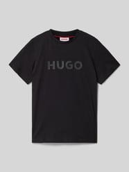 T-shirt met ronde hals van HUGO - 16