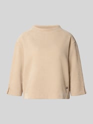 Relaxed Fit Strickpullover mit Stehkragen von ZABAIONE - 4