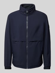 Jacke mit Reißverschluss Modell 'Caldar' von BOSS Blau - 23