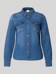 Regular Fit Jeansbluse aus reiner Baumwolle Modell 'MARIA' von VERO MODA - 38