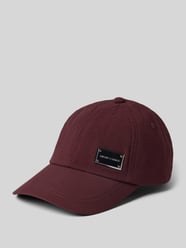 Basecap mit Label-Applikation von Emporio Armani Bordeaux - 17