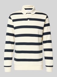 Relaxed Fit Poloshirt mit Streifenmuster von Lindbergh - 17