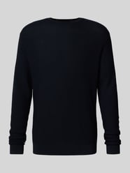 Strickpullover mit gerippten Abschlüssen von Emporio Armani - 11
