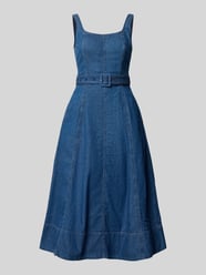 Fit and Flare denimjurk van puur katoen van Tommy Hilfiger - 5