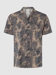 Regular fit vrijetijdsoverhemd met viscose, model 'Jungle' van Jack & Jones Wit - 39