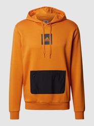 Hoodie mit Kapuze und Reißverschlusstasche von ADIDAS SPORTSWEAR Orange - 26