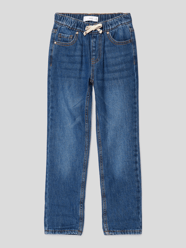Jeans mit elastischem Bund von Mango Blau - 42