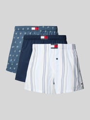 Regular fit boxershorts van puur katoen in set van 3 van Tommy Hilfiger - 29