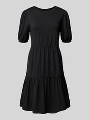 Sukienka casualowa o kroju regular fit ze wzorem na całej powierzchni model ‘NALA’ od Pieces - 7