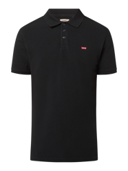 Standard Fit Poloshirt aus Piqué von Levi's® Schwarz - 36