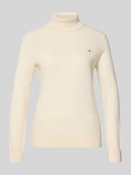 Regular fit coltrui van wolmix, model 'Extrafine' van Gant - 23