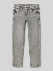 Straight Fit Jeans aus Baumwoll-Mix mit Destroyed-Details Modell 'PETE' von s.Oliver RED LABEL - 39