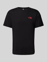 T-shirt met labelprint van The North Face - 14