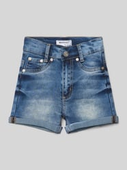 Slim Fit Jeansshorts im 5-Pocket-Design von Blue Effect Blau - 18