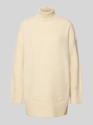 Relaxed fit coltrui met wol, model 'AQUARIUS' van Vero Moda - 24