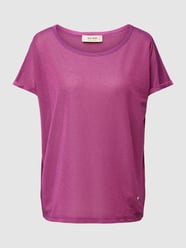Blusenshirt in semitransparenter Optik von MOS MOSH Rosa - 42