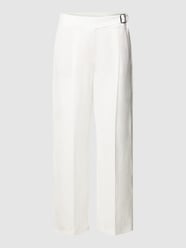 Stoffhose mit Bügelfalten von Windsor Weiß - 44
