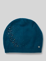 Beanie mit Label-Detail von CAPELLI NEW YORK Blau - 4