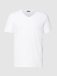 T-Shirt mit Rippenstruktur im 2er-Pack von Schiesser Weiß - 13