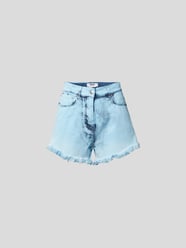 Jeansshorts im 5-Pocket-Design von MSGM Blau - 24