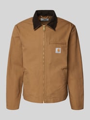 Jacke mit Paspeltaschen Modell 'Detroit' von Carhartt Work In Progress Braun - 33