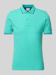 Poloshirt mit kurzer Knopfleiste Modell 'Brice' von Sundek - 20