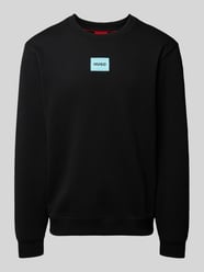 Sweatshirt mit Label-Patch von HUGO Schwarz - 26