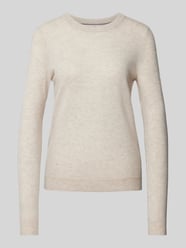 Strickpullover mit Strukturmuster von Christian Berg Woman Beige - 10