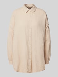 Oversized blouse van puur katoen, model 'THYRA' van Only Beige - 19