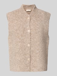 Gilet in gebreide look van FREE/QUENT Beige - 10