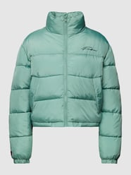 Gewatteerd jack met opstaande kraag van Fubu Groen - 8