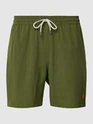 Badehose mit Label-Stitching von Polo Ralph Lauren Underwear Grün - 17
