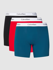 Trunks mit elastischem Logo-Bund im 3er-Pack Modell 'BRIEF' von Calvin Klein Underwear - 41