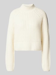 Gebreide pullover met ribboorden, model 'TESSA' van Noisy May - 17