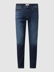 Slim Tapered Fit Jeans mit Stretch-Anteil  von Calvin Klein Jeans Blau - 40