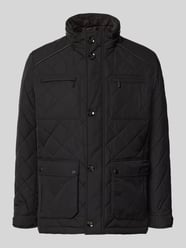 Regular Fit Jacke in Stepp-Optik von bugatti - 30