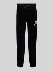 Sweatpants mit elastischem Bund von Love Moschino Schwarz - 20