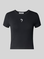 T-shirt met motiefstitching van Review - 27