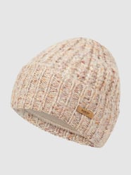 Czapka beanie z muliny model ‘Joye’ od Barts Brązowy - 7