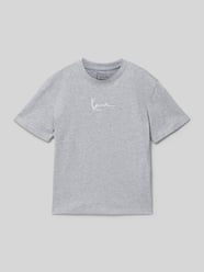 T-Shirt mit Rundhalsausschnitt und Logo-Stitching von Karl Kani - 8