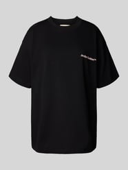 Oversized T-Shirt mit Label-Print von ANOTHER COTTON LAB - 39