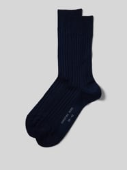 Socken mit Label-Print im 2er-Pack von Christian Berg Men Blau - 13